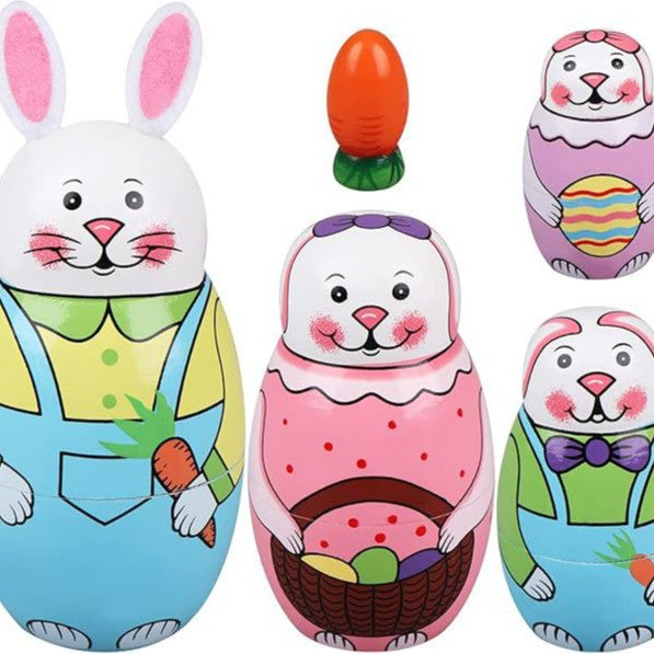 Rabbit Nesting Doll Set