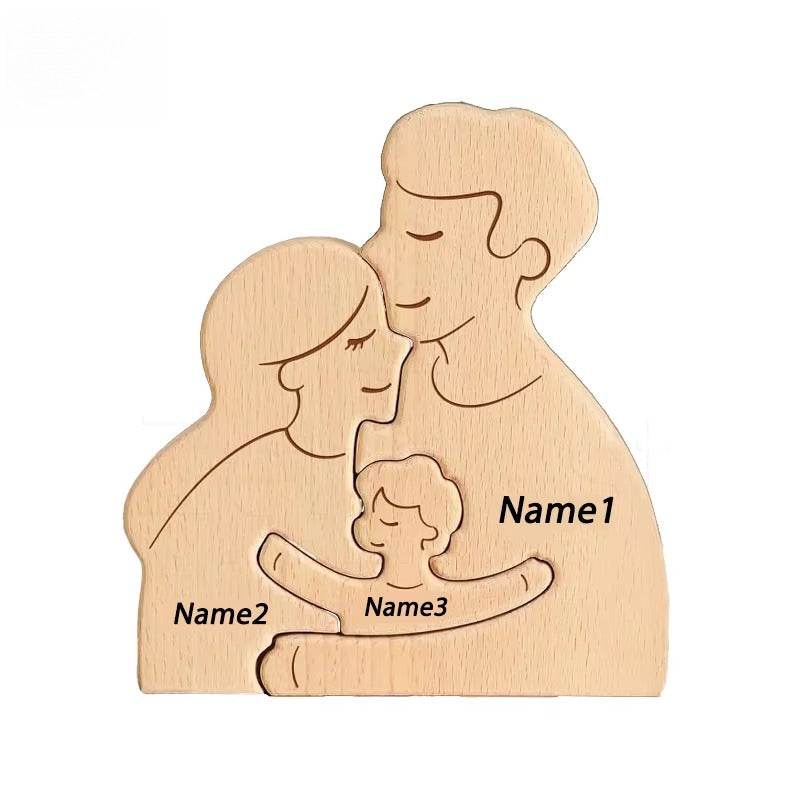 Personalized Home Puzzles For Mother's Day Father's Day Warm Gifts
