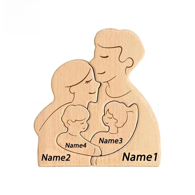 Personalized Home Puzzles For Mother's Day Father's Day Warm Gifts