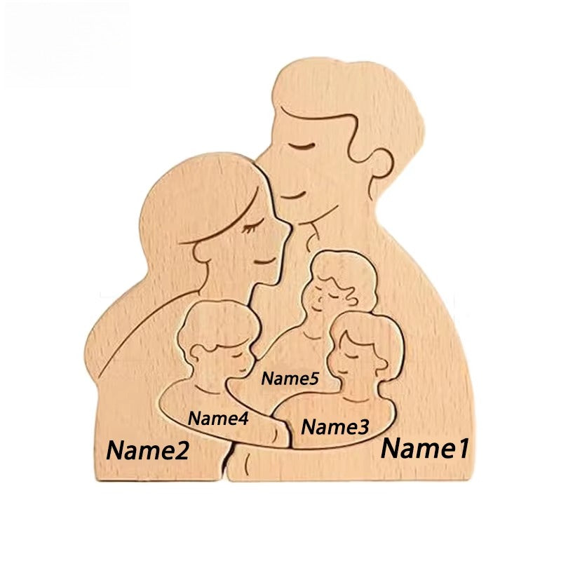 Personalized Home Puzzles For Mother's Day Father's Day Warm Gifts