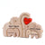 Elephant Home Custom Name Puzzle Ornament DIY Wooden Elephant Puzzle