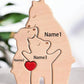 Wooden Bear Home Art Puzzle Personalized Custom Birthday Gift Art Puzzle