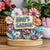 'Love Grows Here' Wooden Keepsake, Hand-Painted Mother’s Day Gift from the Heart