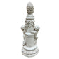 Double Cherub Pillar Garden Statue, Antique Stone Resin European Classical Ornament, Two Putti Floral Pillar Lawn Decor