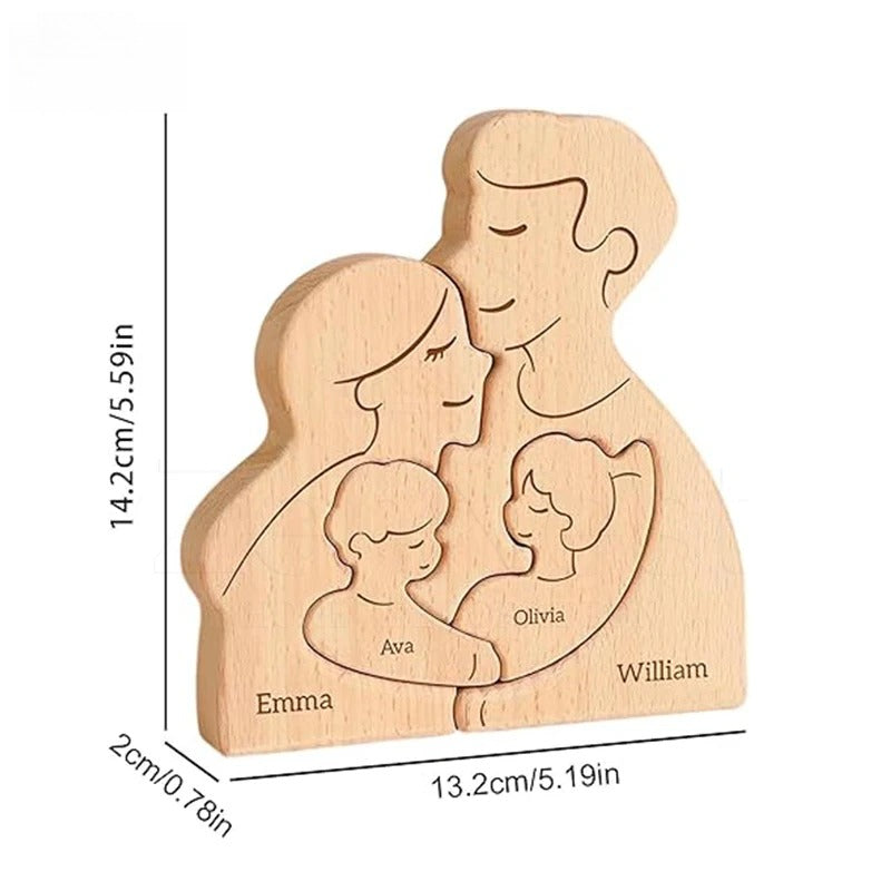 Personalized Home Puzzles For Mother's Day Father's Day Warm Gifts