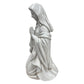 Kneeling Praying Virgin Mary Resin Statue, Religious Altar Decor, Spiritual Gift for Believers