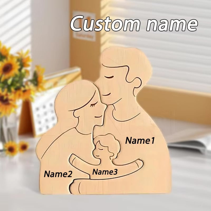 Personalized Home Puzzles For Mother's Day Father's Day Warm Gifts