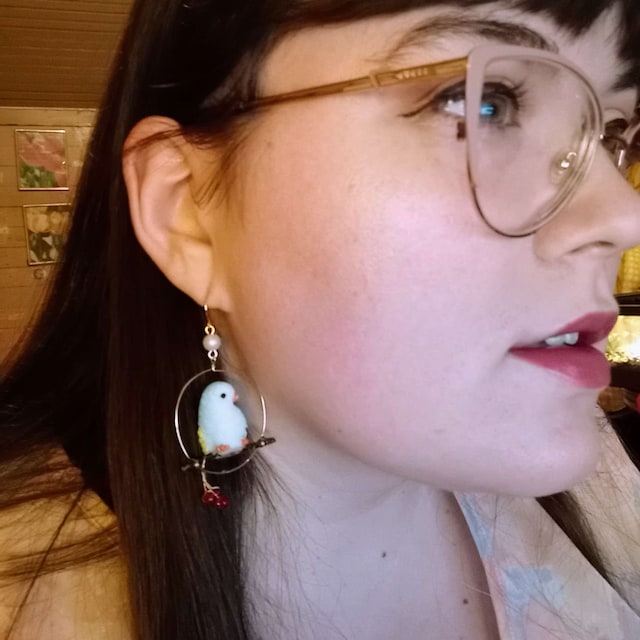 Mother’s Day Gift Cute Bird Earrings