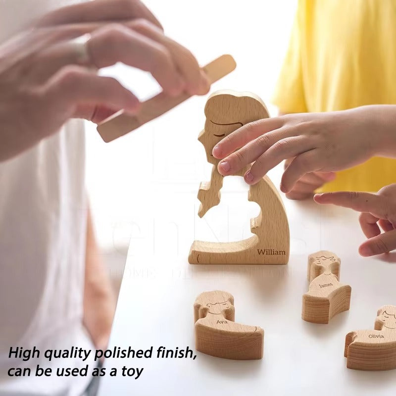 Personalized Home Puzzles For Mother's Day Father's Day Warm Gifts