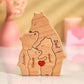Wooden Bear Home Art Puzzle Personalized Custom Birthday Gift Art Puzzle