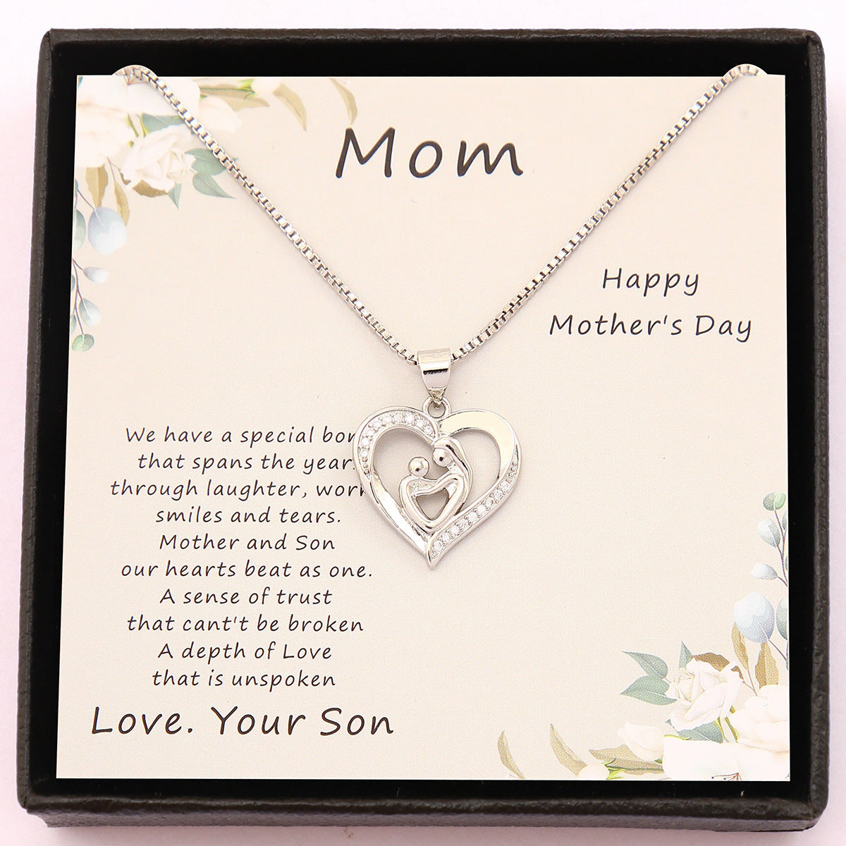 Best Gift For Your Mother To My Mom Necklace