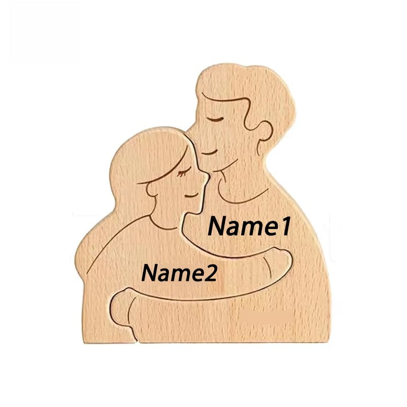 Personalized Home Puzzles For Mother's Day Father's Day Warm Gifts