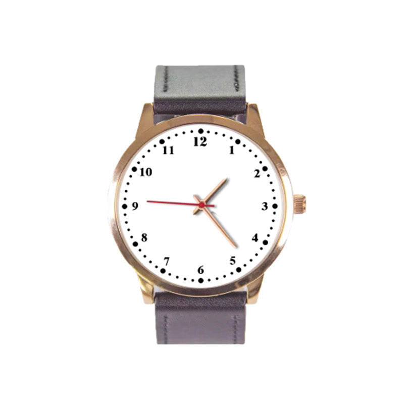 Men's WristWatch Personalized Customizable Arabic numerals Font Quartz Hip hop Cool Style Gift Festival Souvenir