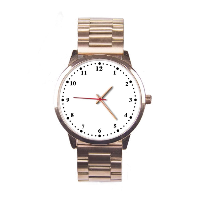 Men's WristWatch Personalized Customizable Arabic numerals Font Quartz Hip hop Cool Style Gift Festival Souvenir