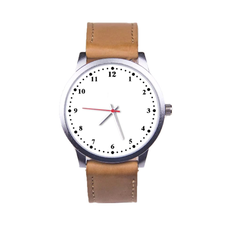 Men's WristWatch Personalized Customizable Arabic numerals Font Quartz Hip hop Cool Style Gift Festival Souvenir