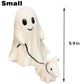 Ghost Walking Dog Statue Cute Halloween Dog Statue