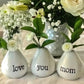 Mother's Day Gift-Love You Mom Vases For Flowers