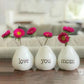 Mother's Day Gift-Love You Mom Vases For Flowers
