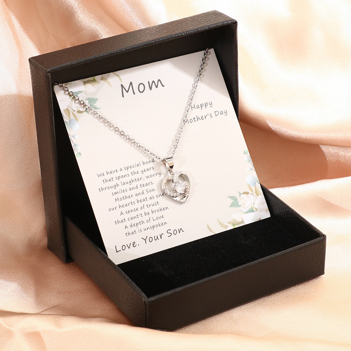 Best Gift For Your Mother To My Mom Necklace