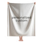 Personalized Photo Blanket with Your Pictures