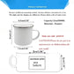 Personalized Bunny Easter Enamel Mugs Custom Name Kids Cocoa Chocolate Sibling Mug