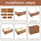 Wooden Piggy Banks, Cash Boxes, Reusable Assembled Cash Boxes