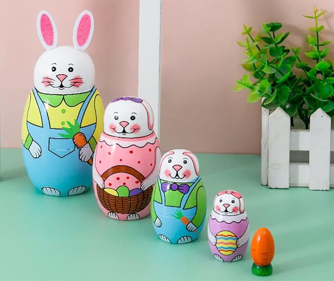 Rabbit Nesting Doll Set