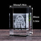 Customized Photo 2D Laser Engraving Crystal Photo Frame