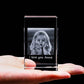 Customized Photo 2D Laser Engraving Crystal Photo Frame