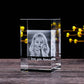Customized Photo 2D Laser Engraving Crystal Photo Frame