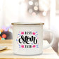 Best Mom Ever Enamel Cups Mothers Day Gift for Mom Mommy Birthday Gifts