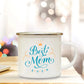 Best Mom Ever Enamel Cups Mothers Day Gift for Mom Mommy Birthday Gifts
