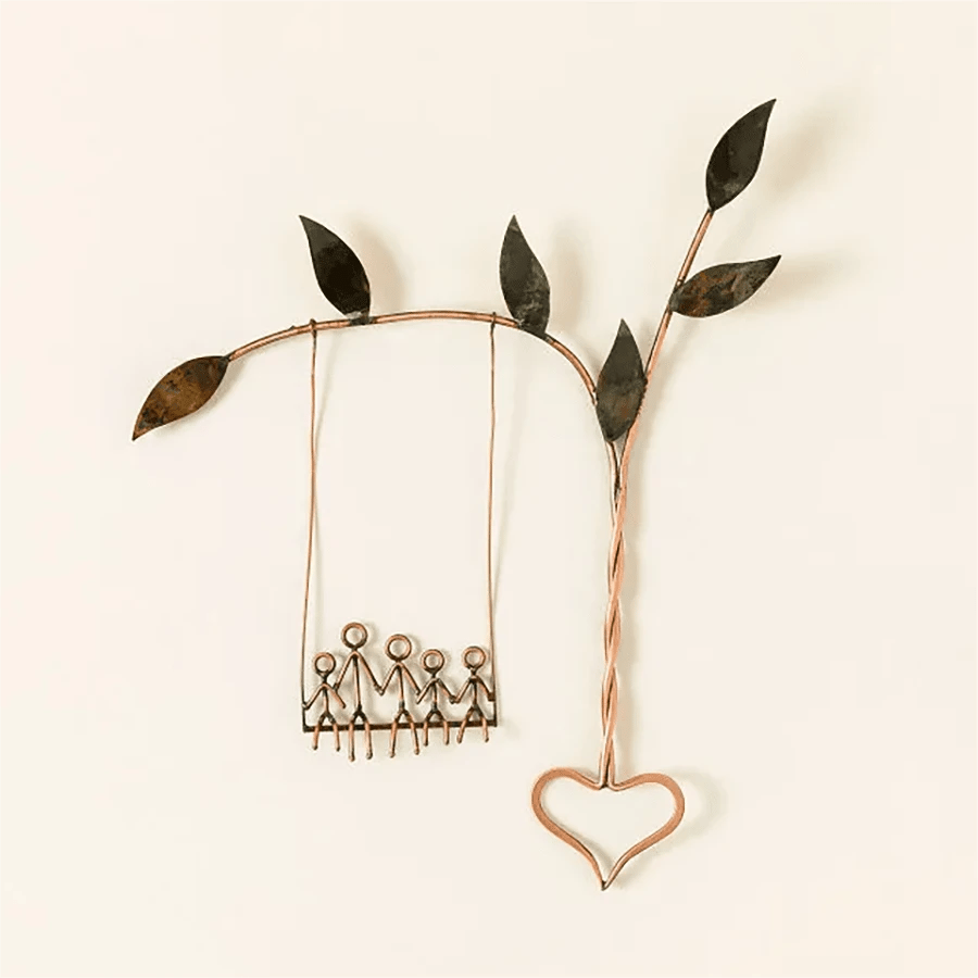 Mother's Day Gift - Rooteds In Love Swing Sculpture