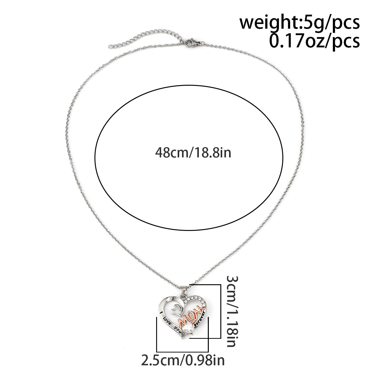 Best Gift For Your Mother To My Mom Necklace