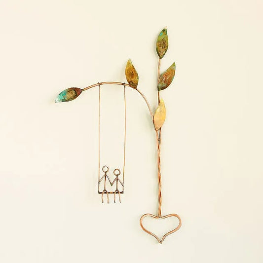 Mother's Day Gift - Rooteds In Love Swing Sculpture