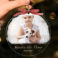 Personalized Couple Photo Hanging Ornament