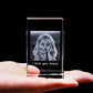 Customized Photo 2D Laser Engraving Crystal Photo Frame