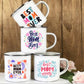 Best Mom Ever Enamel Cups Mothers Day Gift for Mom Mommy Birthday Gifts