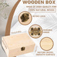 Personalized Pet Urn Customize Name Dog Memory Wood Box