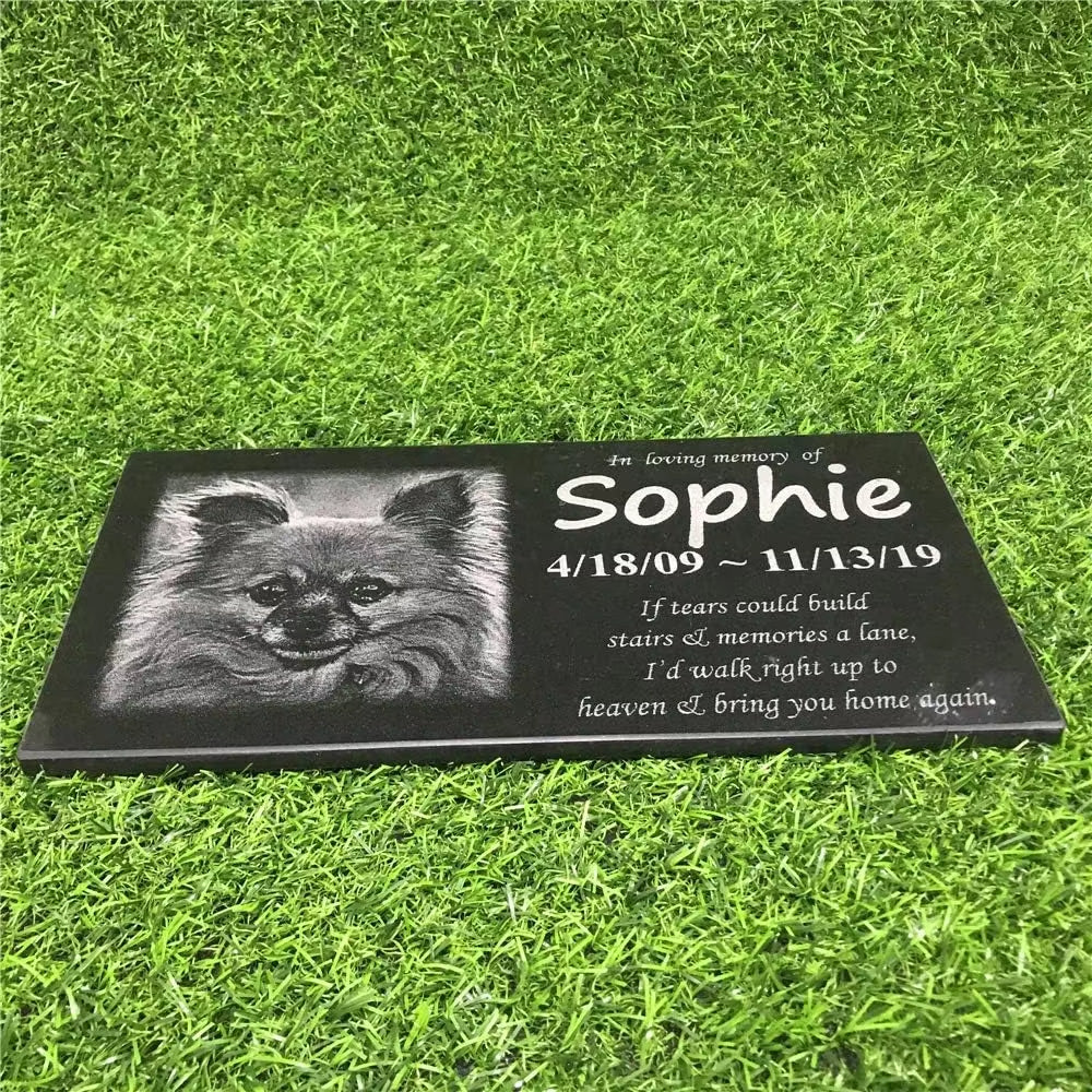 Personalized Cat Dog Memorial Stones Grave Markers