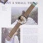 Custom Made Universal Watches for Men Pattern Silver Watch Men Wrist Original Photo