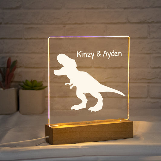 Personalized Nightlight USB LED Customized Name 3D Lamp