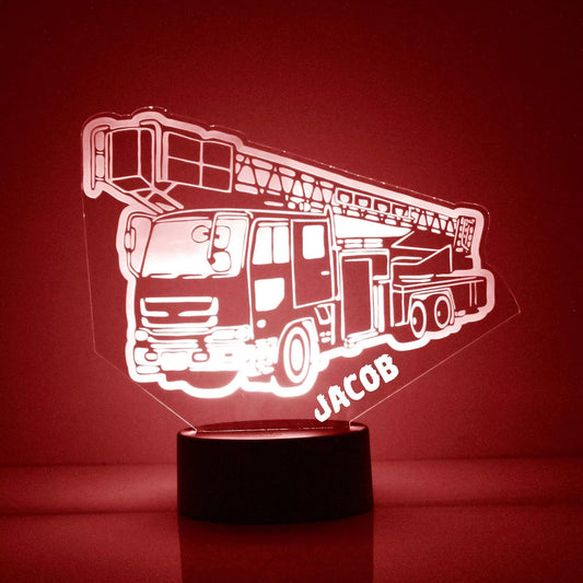 Personalized Car LED USB Night Light Custom Name Acrylic Lamp For Kids