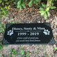 Granite Pet Memorial Stones, Personalized Pet Grave Markers for Dogs or Cats