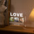 Custom 3D Acrylic Photo Lamp Personalized Led Night Light for Parents