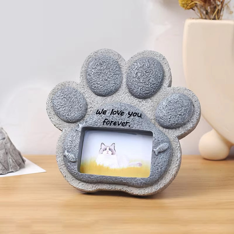 Pet Dog Tombstone Creative Resin Simulation Memorial Stone