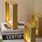 7 inch Birthday Gift Leaf Carving Custom Photo Leaf Carving Gift Luminous Photo Frame with Lights
