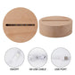 3D Night Light USB Wooden Base Decoration Maison Acrylic LED Lamp