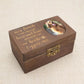 Custom Pet Fur Box, Personalized Urn for Pet Ashes, Engraved Wood Box for Pets