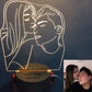 Personalized 3D Night Light USB Wooden Base DIY Acrylic Lamp